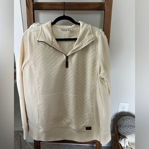 LL Bean quilted pullover